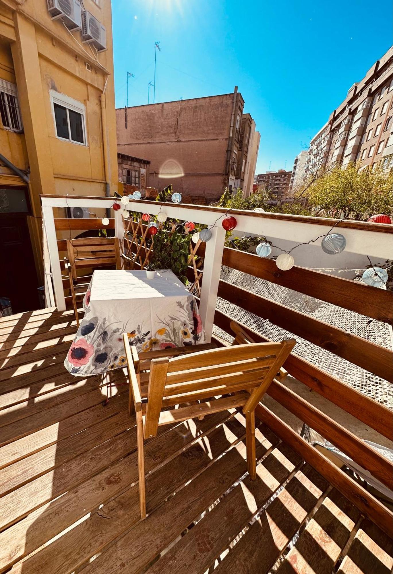 Precioso Apartamento Con A/A En Ruzafa Con Terracita Privada Y Acceso A Un Jardin, Para 2-3 Personas Valência Exterior foto